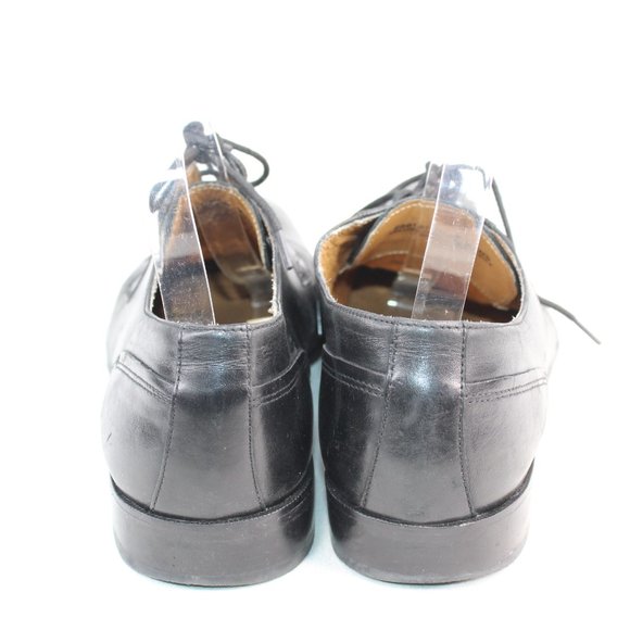 Giorgio Brutini Cap Toe Black Leather Oxford Shoes #131 - Picture 7 of 10